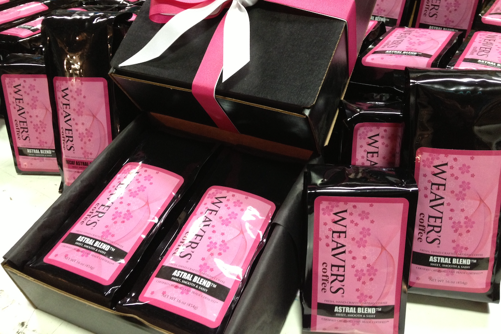 Weaver's Coffee Pink Astral Blend Coffee Bags