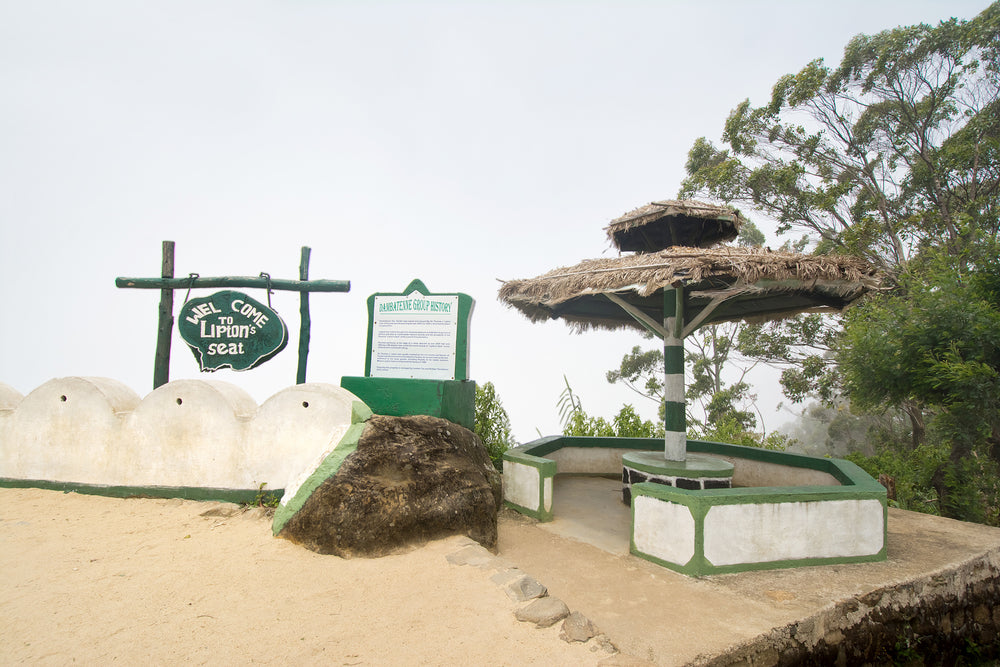 Lipton Seat Viewpoint, Haputale Sri Lanka. This Was A Favourite Look Outpoint For Sir Thomas Lipton.