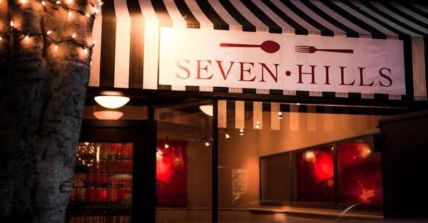 Seven Hills Restaurant in San Francisco, California.