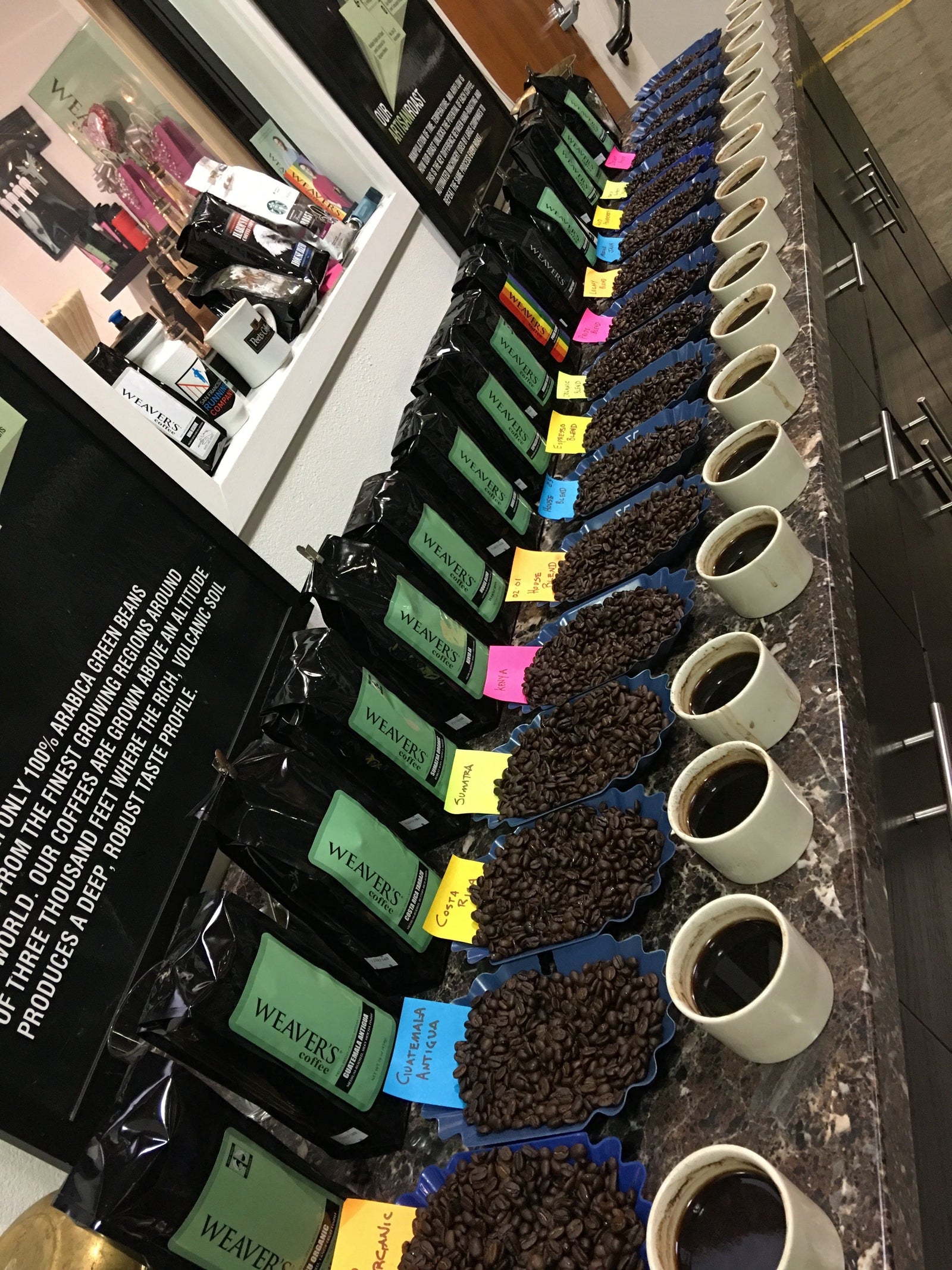 weaverscoffee.com Premium Coffee Gift Box – Curated Set of Four Hand-Roasted Coffees