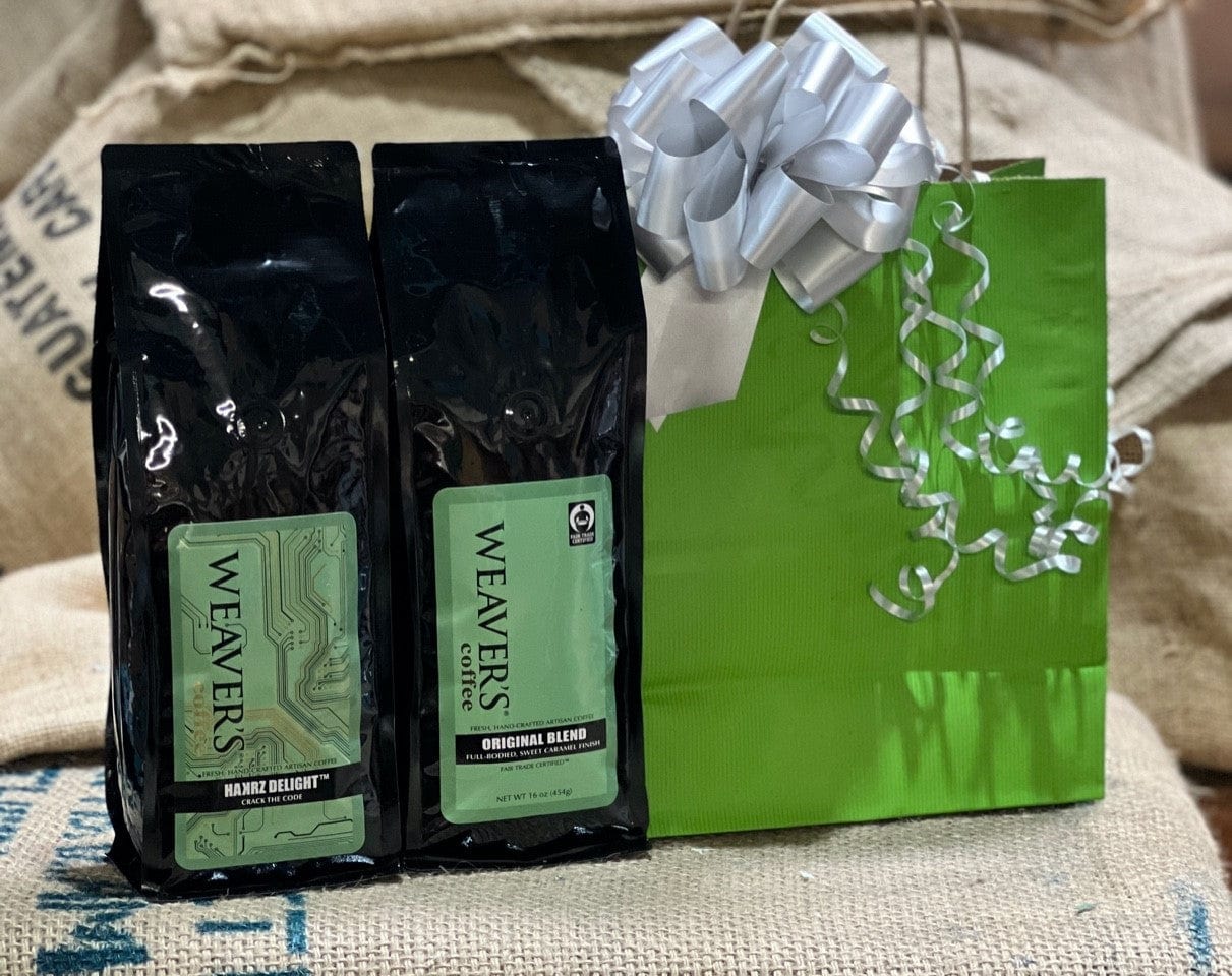 weaverscoffee.com Gift of Two Coffees - Coffee Gift Set