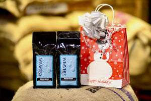 weaverscoffee.com Gift of Two Coffees - Holiday Blend Coffee