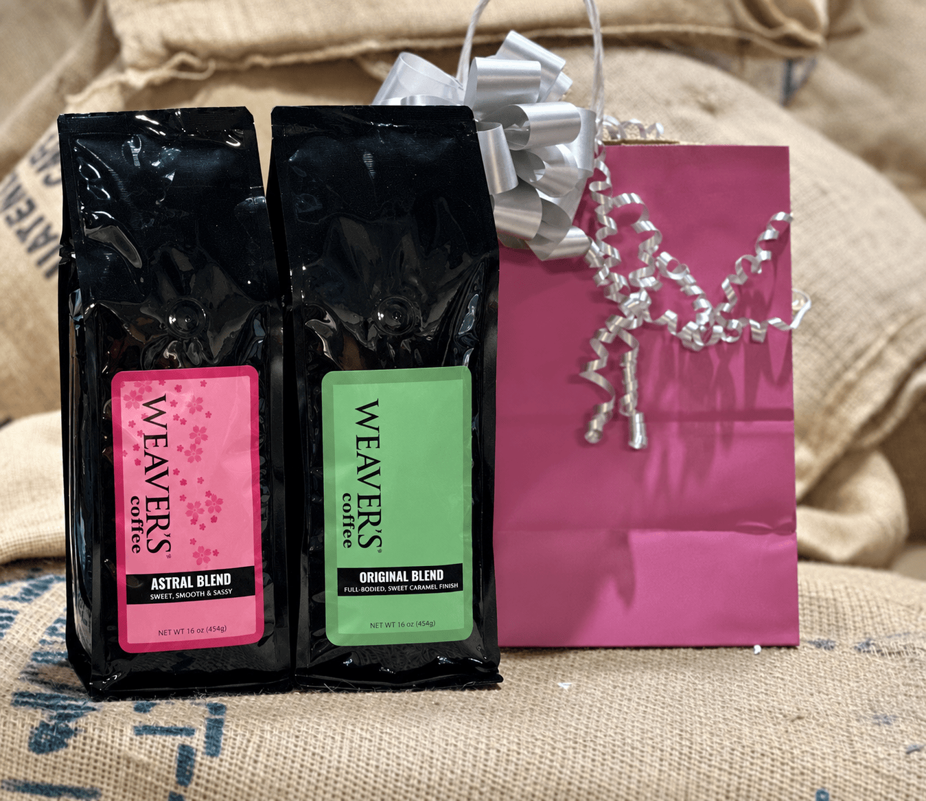 Weaver's Coffee & Tea Gift of Two Coffees - Coffee Gift Set