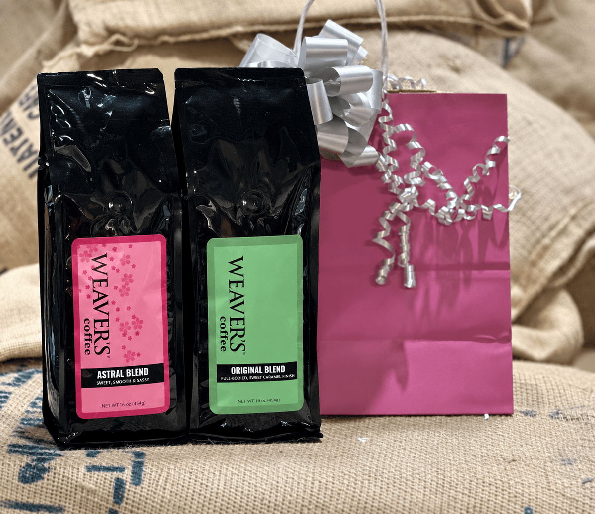 Weaver's Coffee & Tea Gift of Two Coffees - Coffee Gift Set