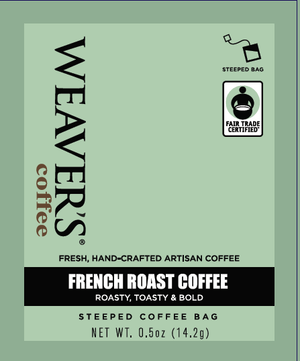 weaverscoffee.com Single Serve Coffee - Weaver's Steeped Coffee